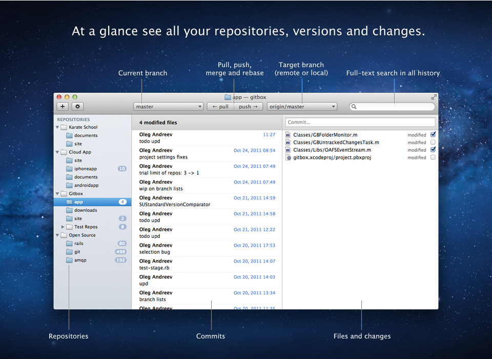 Gitbox Screenshot